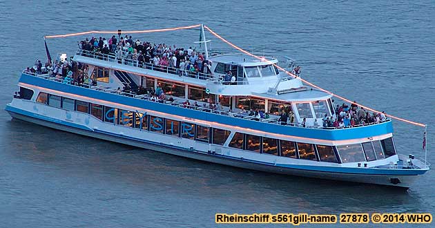 Köln Silvester Schiff auf dem Rhein - Silvesterfeier mit Abfahrt in Köln-Porz
